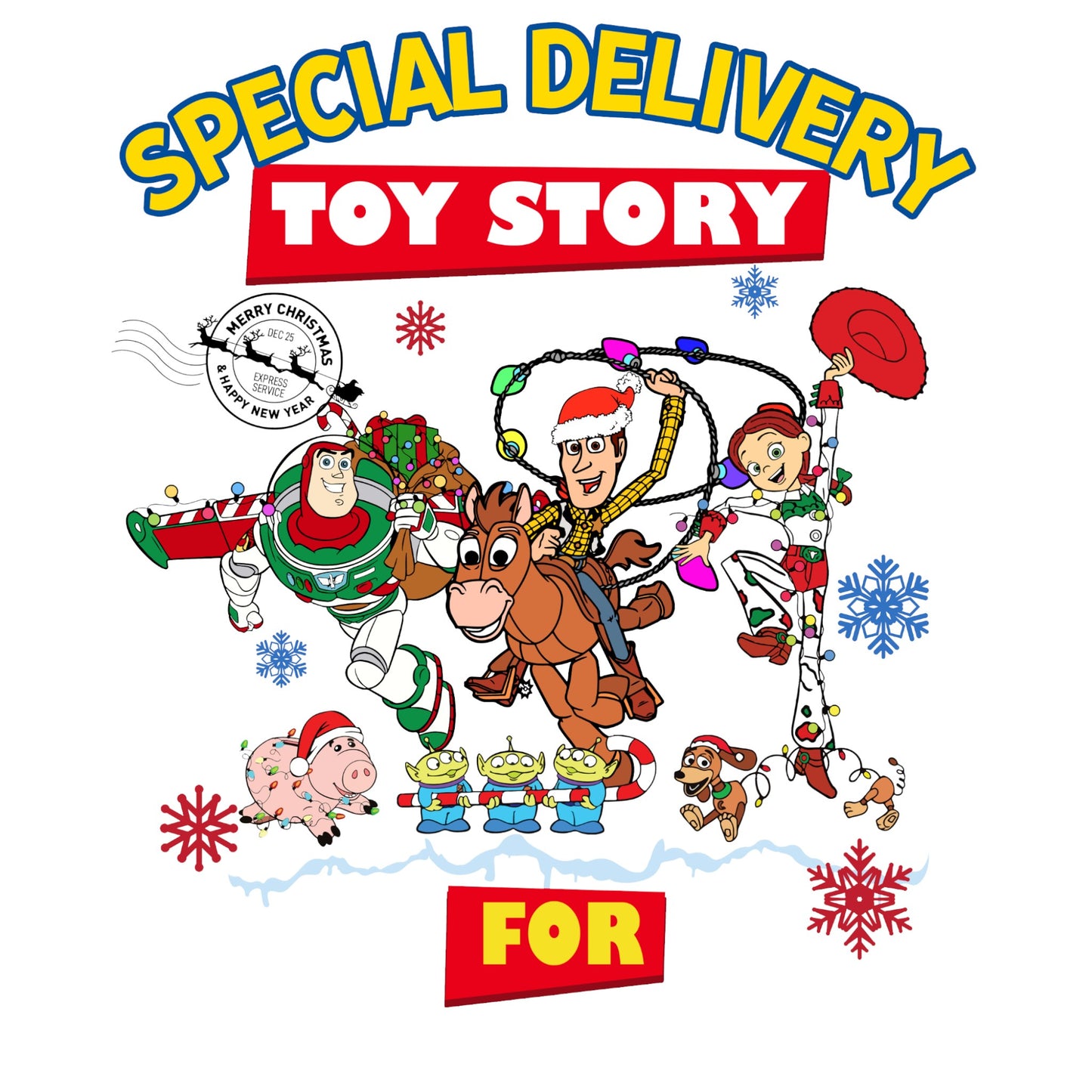 Custom Santa Sack - Toy Story 2