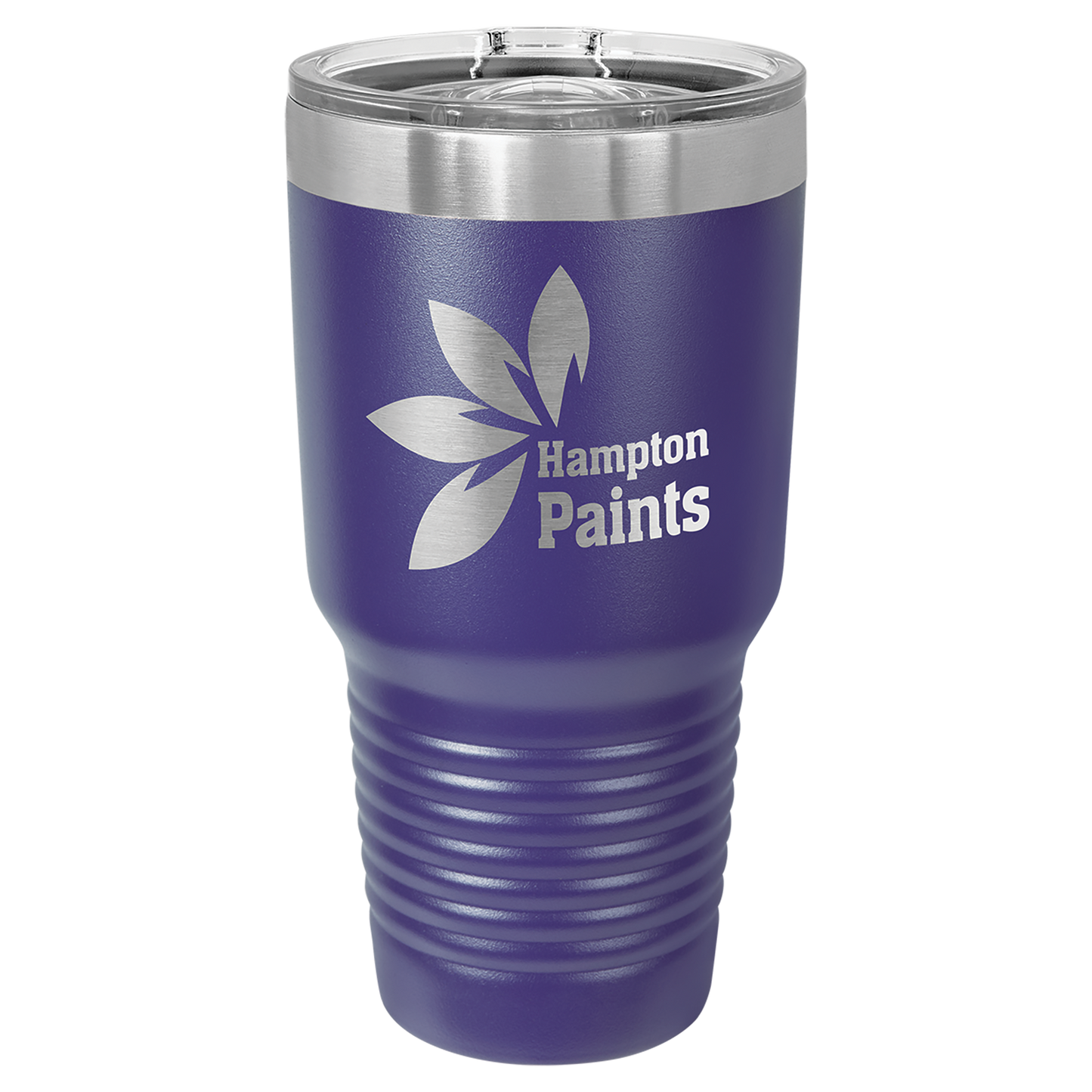 30 oz. Black Tumbler with Slider Lid