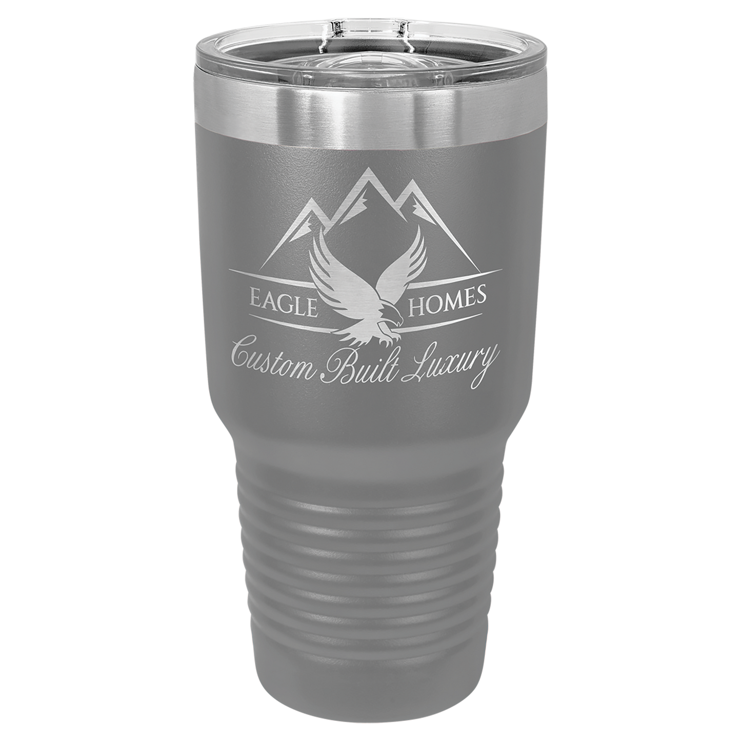 30 oz. Black Tumbler with Slider Lid