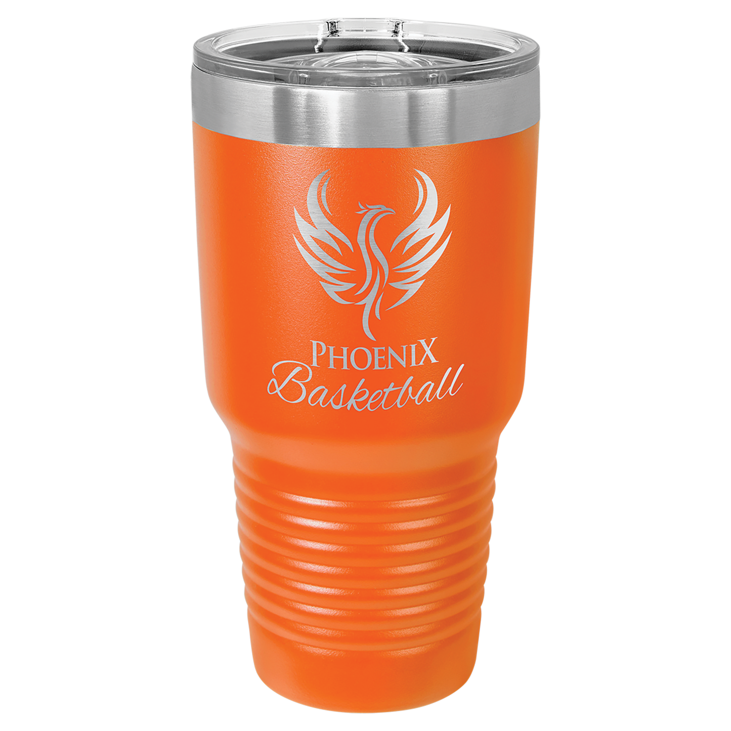 30 oz. Black Tumbler with Slider Lid