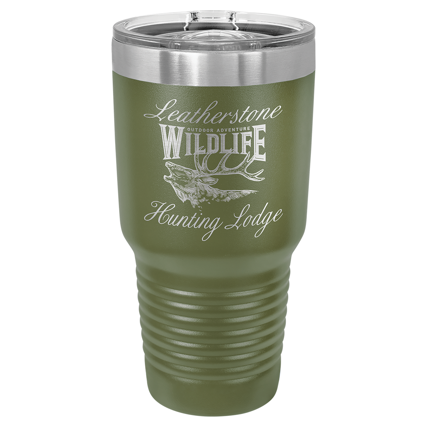 30 oz. Black Tumbler with Slider Lid