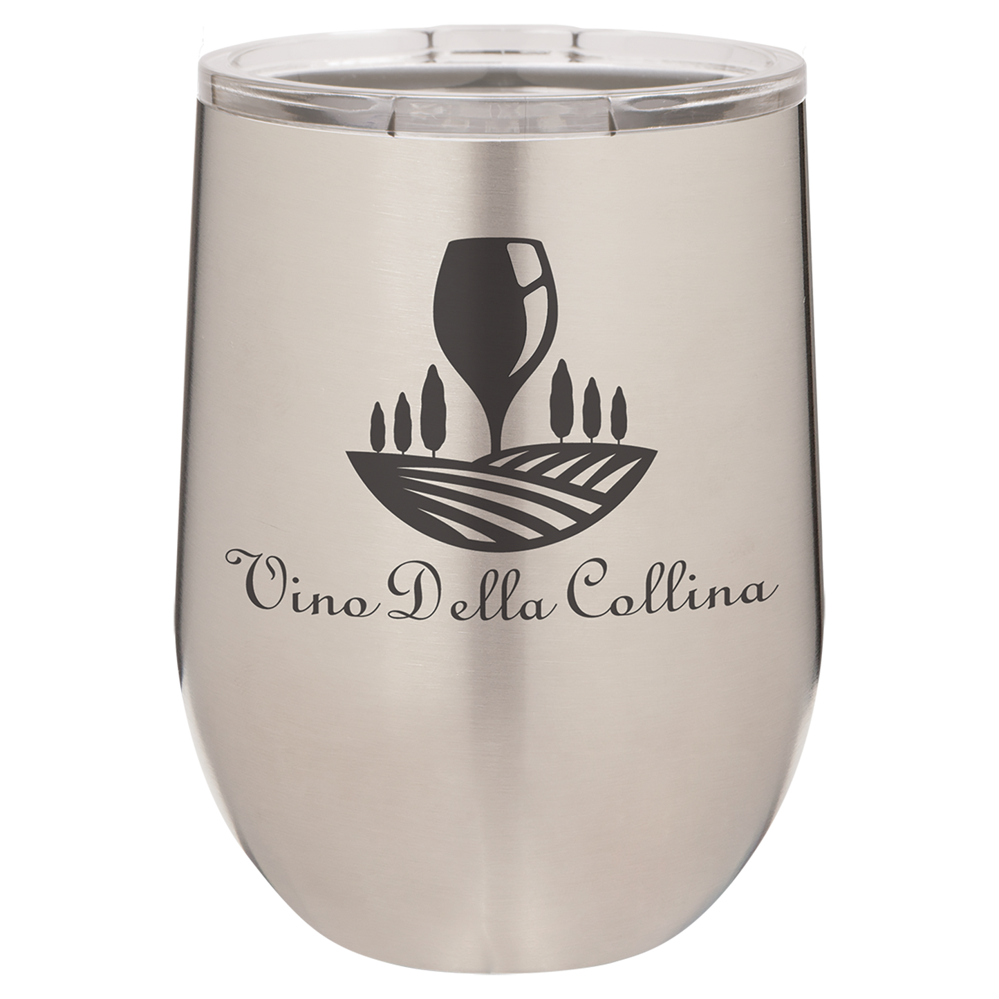 12 oz. Stemless Tumbler with Lid