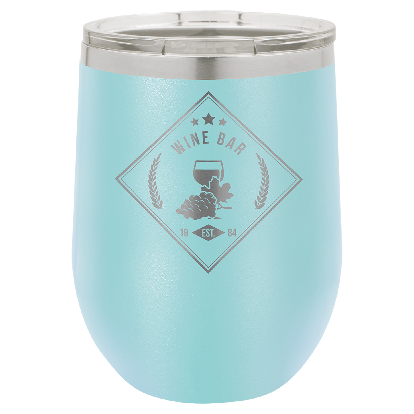 12 oz. Stemless Tumbler with Lid