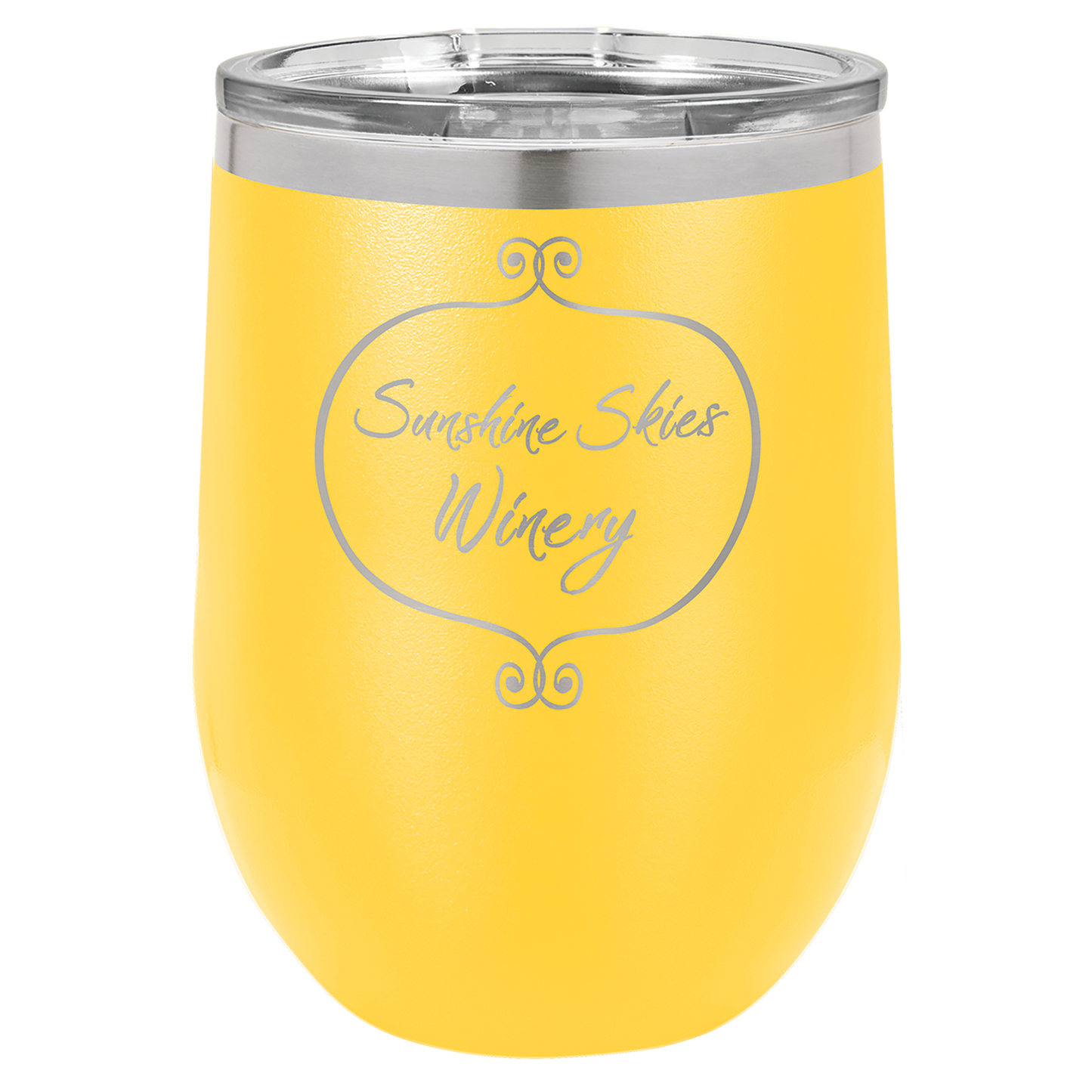 12 oz. Stemless Tumbler with Lid