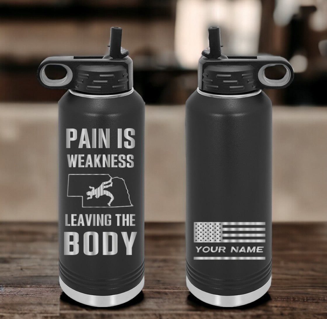 Wrestling - Pain is Weakness Leaving - Male