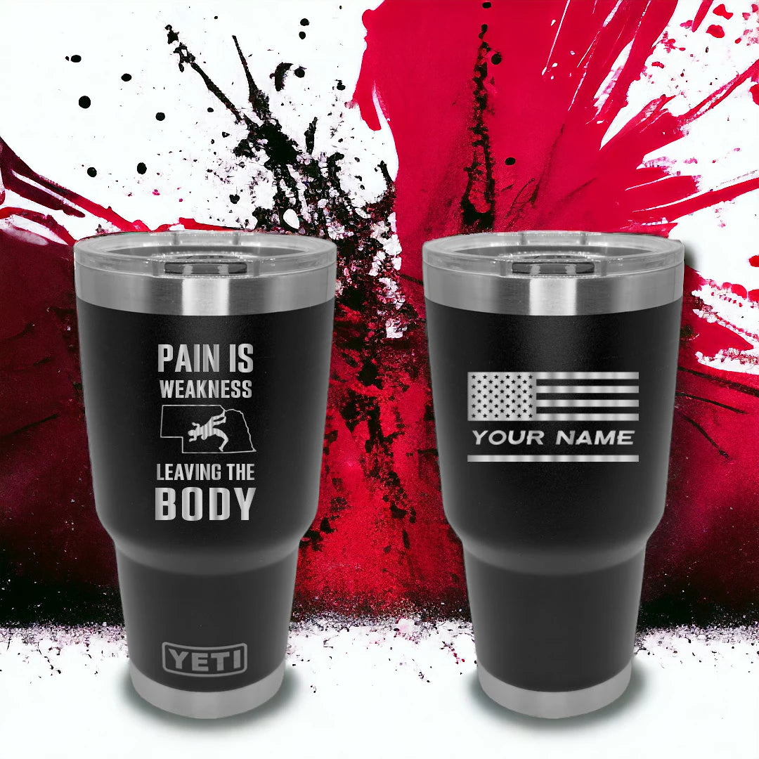 Wrestling - Pain is Weakness Leaving - Male - Yeti