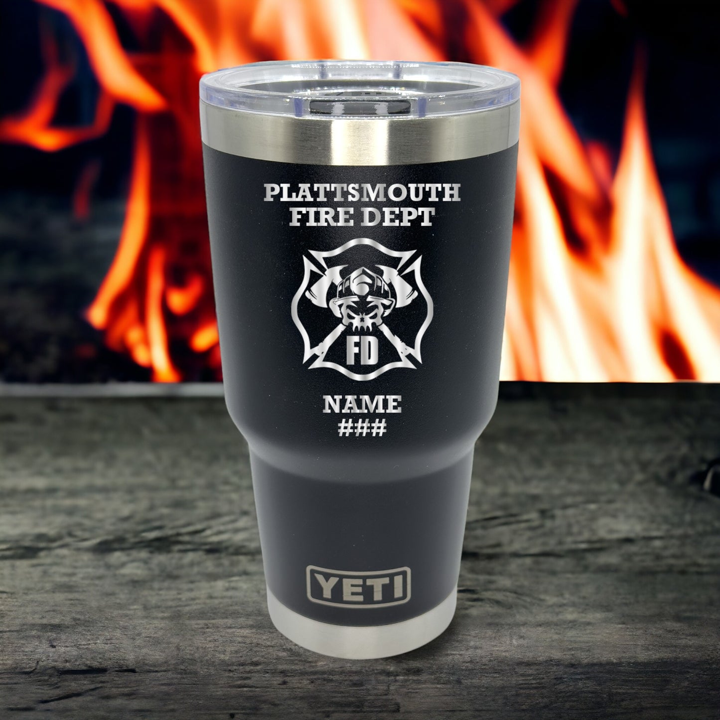 Plattsmouth Volunteer Fire Dept Customized Cup