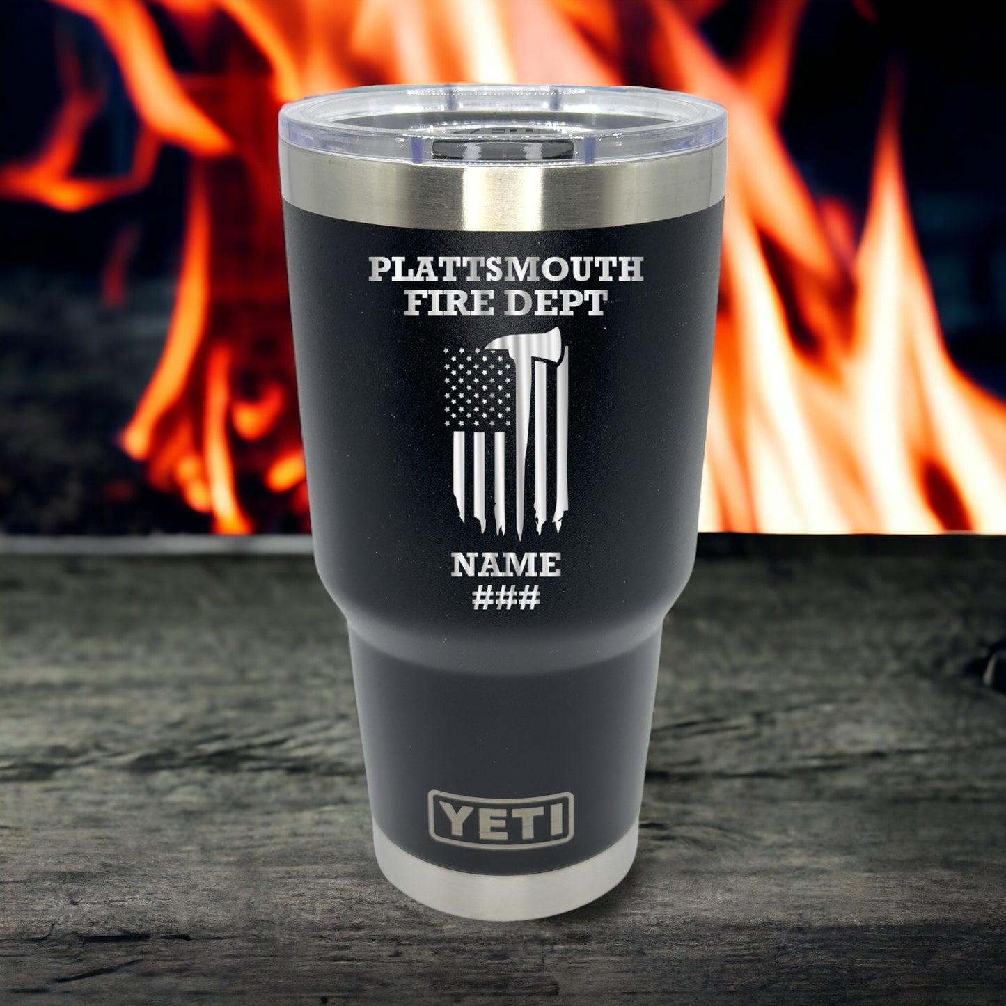 Plattsmouth Volunteer Fire Dept Customized Cup