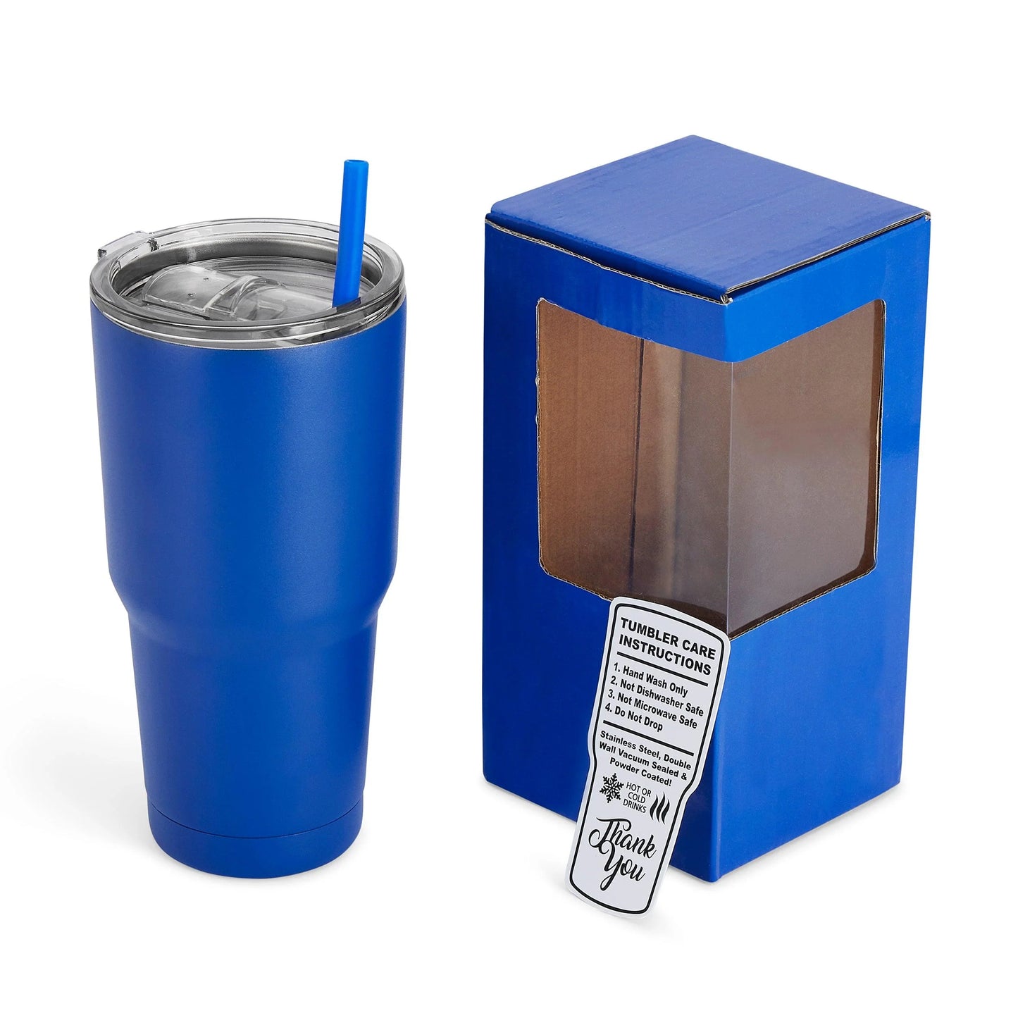 30 oz FLLS Insulated Cup w/ lid and silicone straw