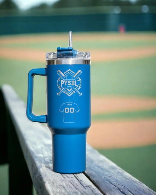 PYSBL - 40oz Blue Stanley Style Cup